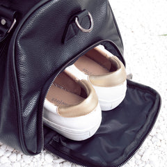 Bolso de mano informal de gran capacidad para viajes cortos para dama