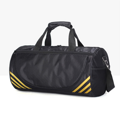 Bolsa de viaje portátil de un solo hombro, bolsa de lona, bolsa de viaje, bolsa cilíndrica para yoga, bolsa deportiva, bolsa de fitness