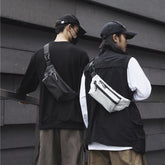 Bolsa crossbody multifuncional com um ombro