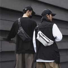 Bolsa crossbody multifuncional com um ombro