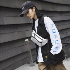 Bolsa crossbody multifuncional com um ombro