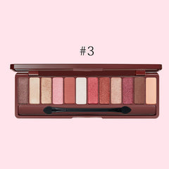 Paleta de sombras para iniciantes de 12 cores, maquiagem nude