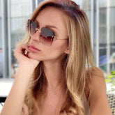 Óculos de sol sem aro