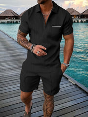 Clean, cool, and casual – the perfect summer set for effortless style day and night.