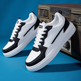 Sapatos brancos versáteis respiráveis estilo coreano para estudantes