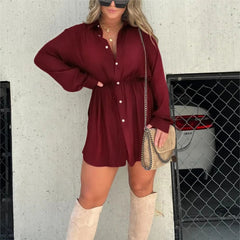 Women's long sleeve jumpsuit