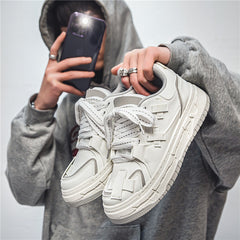 Sapatos casuais versáteis elevados para homens