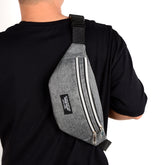 Bolso de pecho de gran capacidad para hombres y mujeres.