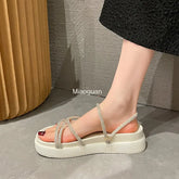 Women’s Sandals | Casual Gladiator Platform Beach Shoes