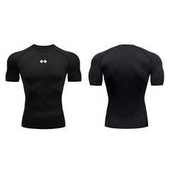 Sport Tops Tee Athletic Gym Workout Shirts Men