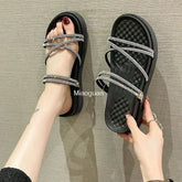 Women’s Sandals | Casual Gladiator Platform Beach Shoes