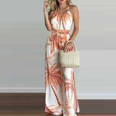 women's jumpsuit with v-neck