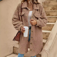 Vintage Loose Casual Jacket for Women – Autumn & Winte