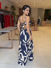 Spaghetti Strap V-Neck Dress – Summer Vibes