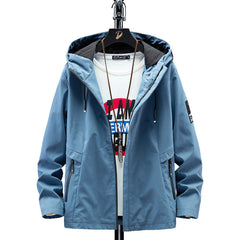 Jaqueta masculina solta com capuz para todos os jogos