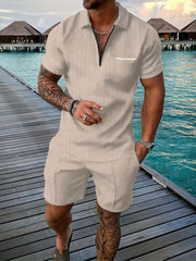 Clean, cool, and casual – the perfect summer set for effortless style day and night.