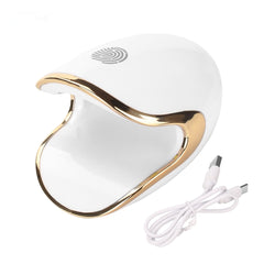 Lámpara de fototerapia pequeña LED de mano, portátil, de un solo dedo, de 6 W, para uso doméstico, no negra