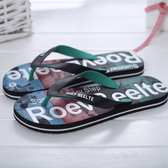 Chinelos masculinos chinelos casuais britânicos