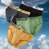 Cuecas masculinas soltas e respiráveis