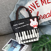 Bolsa de lona portátil para el almuerzo, de moda, para mamá