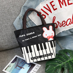 Bolsa de lona portátil para el almuerzo, de moda, para mamá