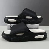 Moda Masculina Casual Plataforma Antiderrapante Chinelos