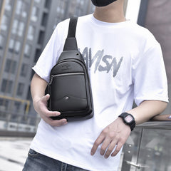 Men's Chest Bag One Shoulder Messenger Casual