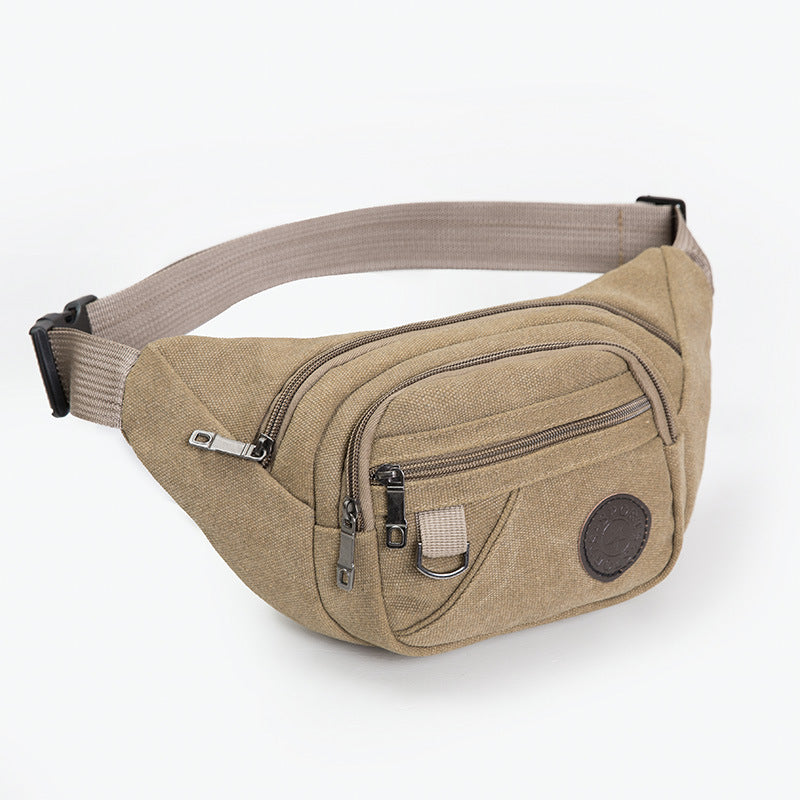 Multifunctional Sports Outdoor Canvas Belt Bag