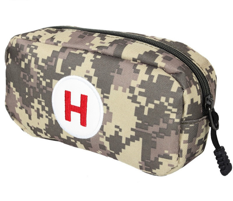 Bolsa de primeros auxilios de camuflaje