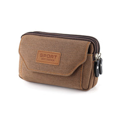 Multifunctional canvas phone bag hanging bag