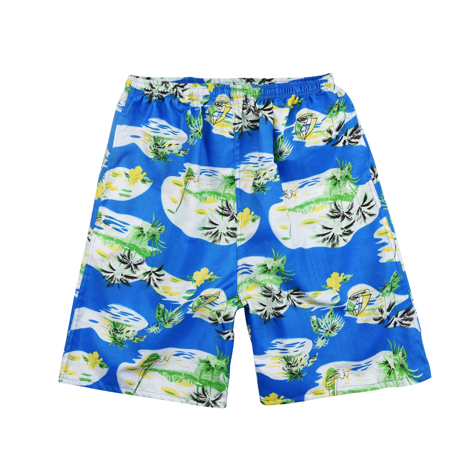 Pantalones de playa casuales de secado rápido con estampado urbano