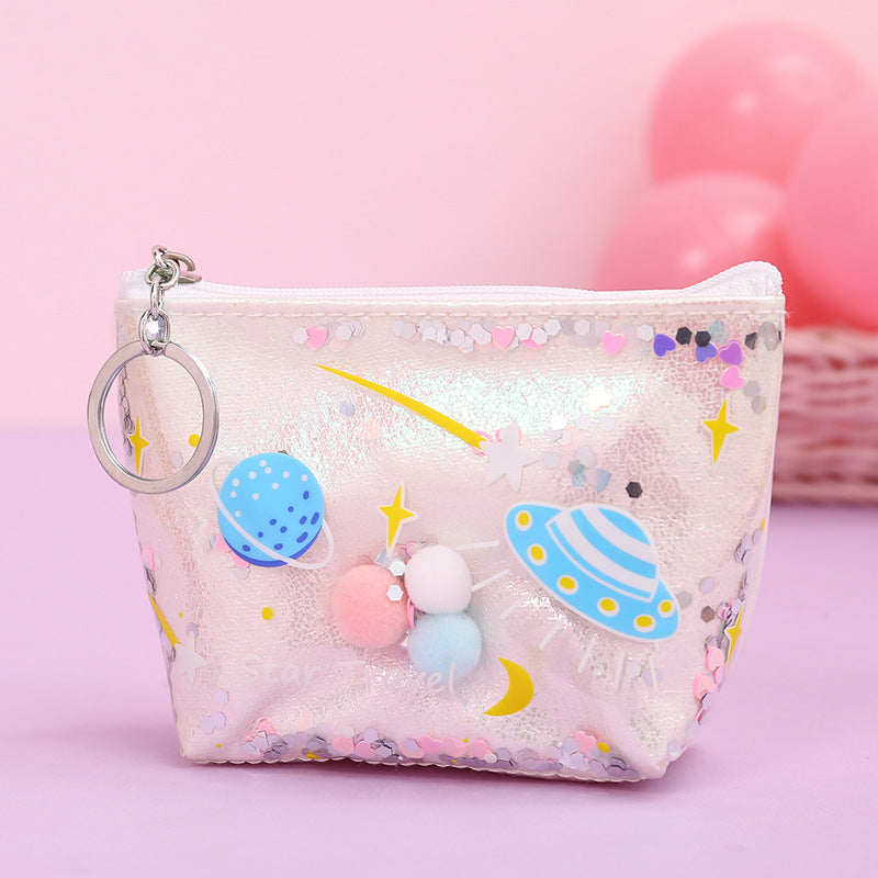 Makeup Bag Quicksand Coin Purse Storage Bag