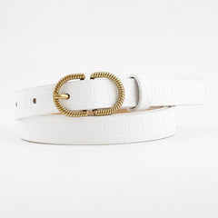 European and American personalized retro belt