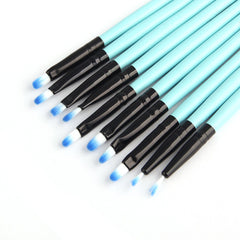 Pincel de maquiagem profissional 32 peças, base, sombras, pó, azul, pincéis de maquiagem, ferramentas, bolsa de cosméticos, pincel de maquiagem