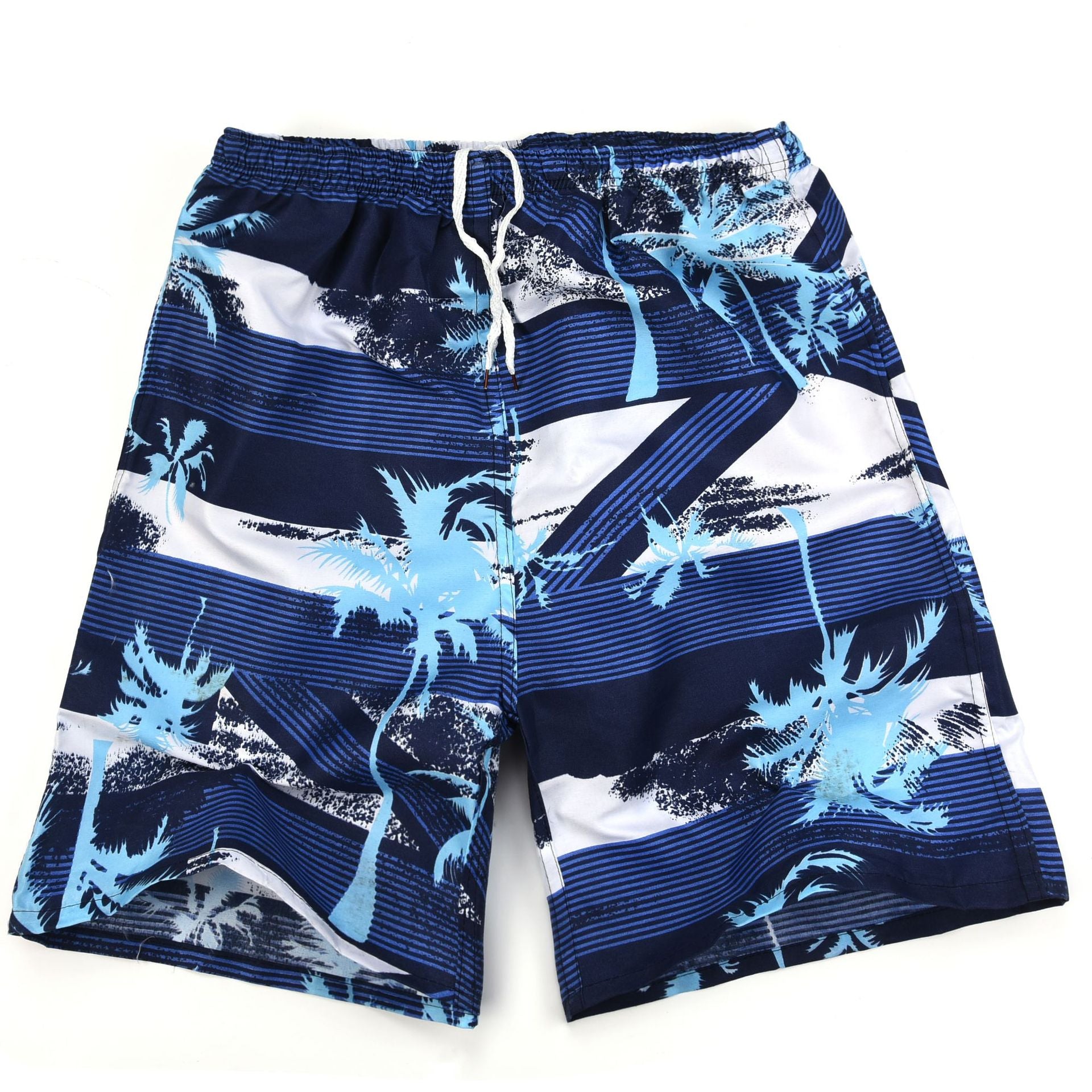 Pantalones de playa casuales de secado rápido con estampado urbano