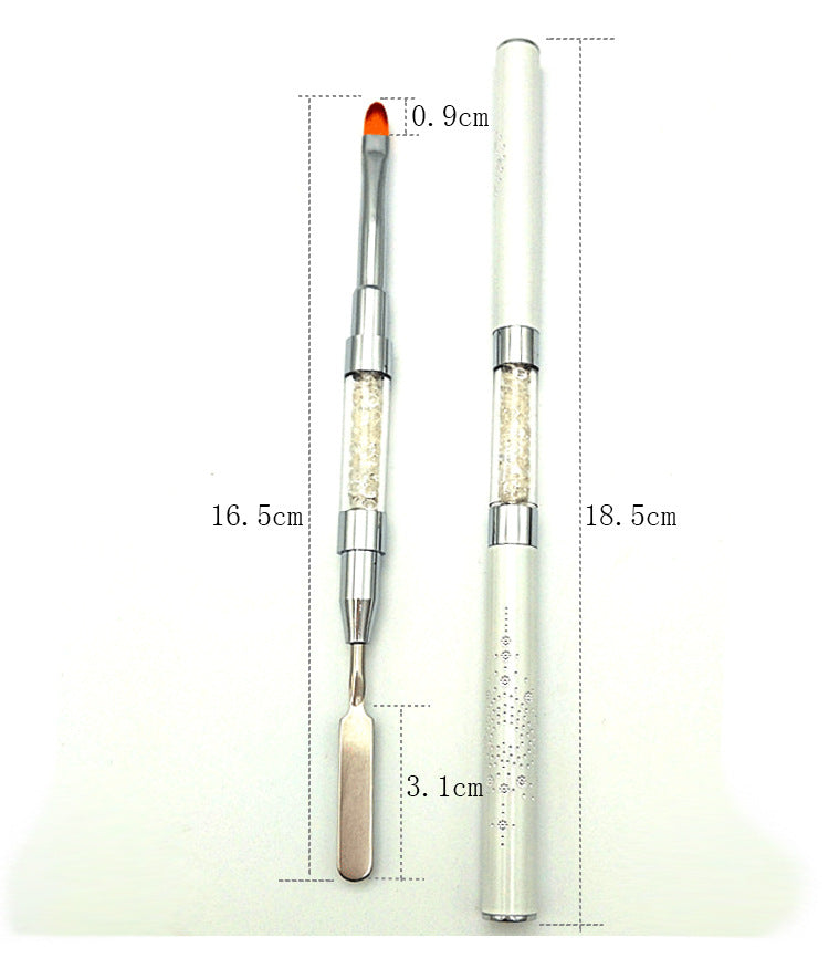 Extensor de cristal para uñas