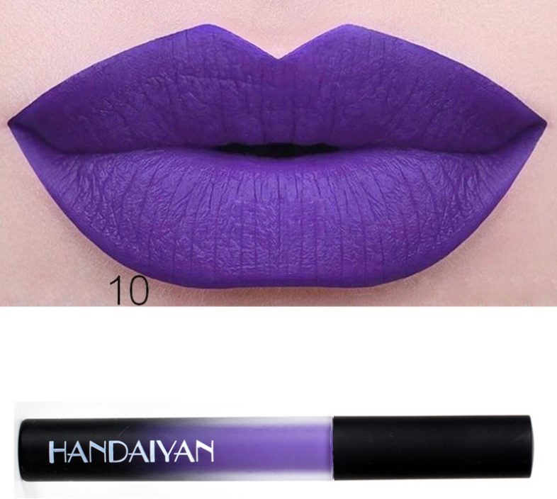 Charm matte velvet matte brillo de labios brillo de labios mate antiadherente mate lápiz labial líquido de larga duración se puede autorizar