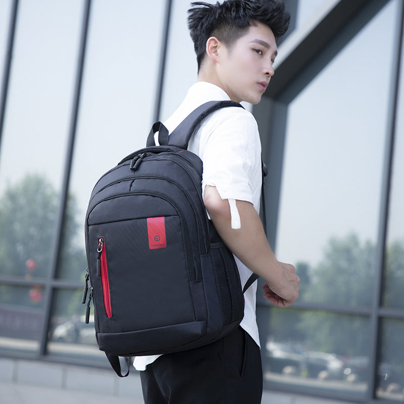 Simple leisure travel bag student school bag