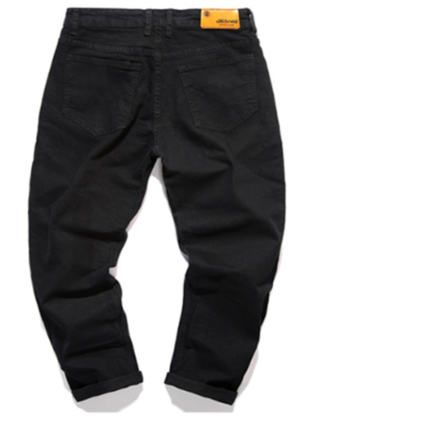 Pantalones elásticos de corte entallado para hombre