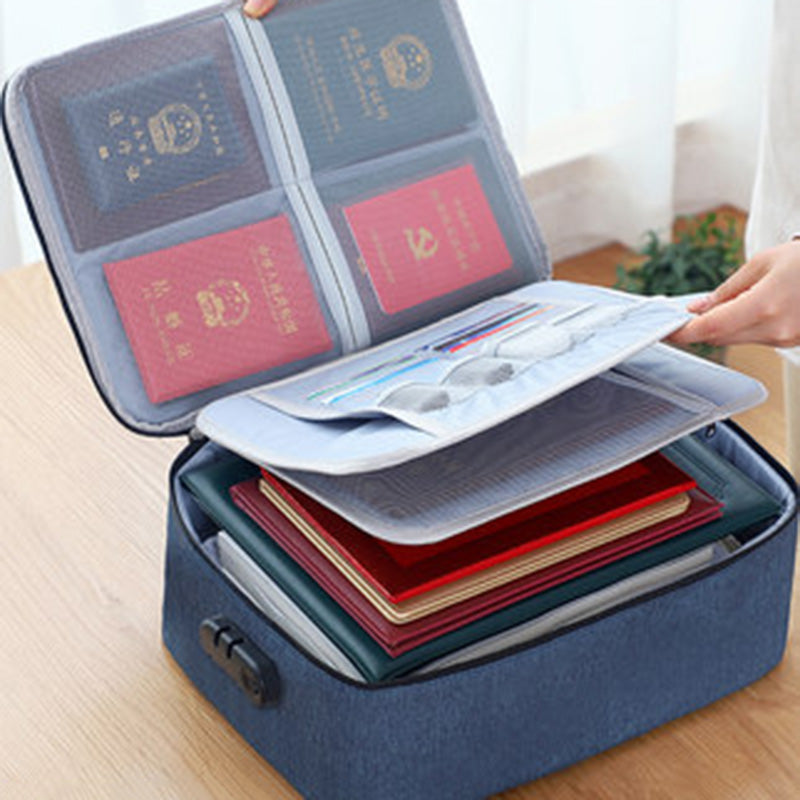 Multi-layer document storage bag