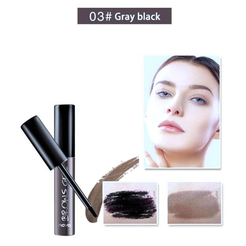 Tinte para tatuaje de cejas Peel Off Brown Black Eye Brow, resistente al agua, de larga duración, profesional, gel para cejas, crema, máscara de pestañas, maquillaje de ojos, cosméticos