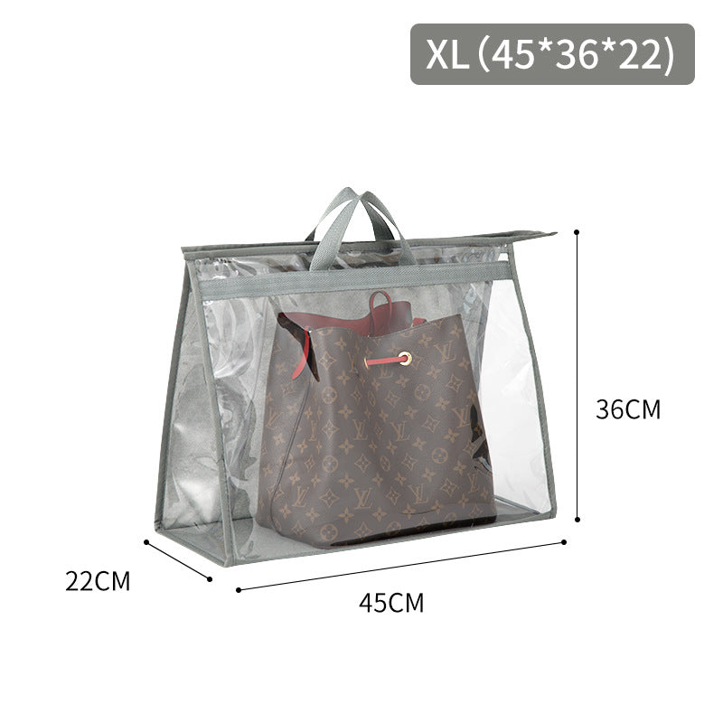 Bolsa Bolsa para el polvo Bolsa para colgar en el armario Bolsa de almacenamiento Bolsa de cuero impermeable transparente de PVC Bolsa de protección Bolsa de almacenamiento para colgar