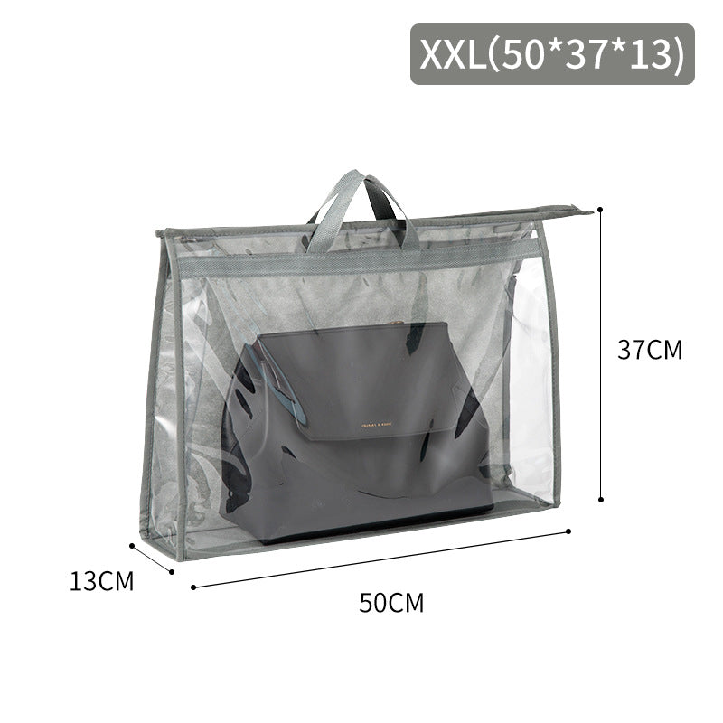 Bolsa Bolsa para el polvo Bolsa para colgar en el armario Bolsa de almacenamiento Bolsa de cuero impermeable transparente de PVC Bolsa de protección Bolsa de almacenamiento para colgar