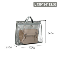 Bolsa Bolsa para el polvo Bolsa para colgar en el armario Bolsa de almacenamiento Bolsa de cuero impermeable transparente de PVC Bolsa de protección Bolsa de almacenamiento para colgar