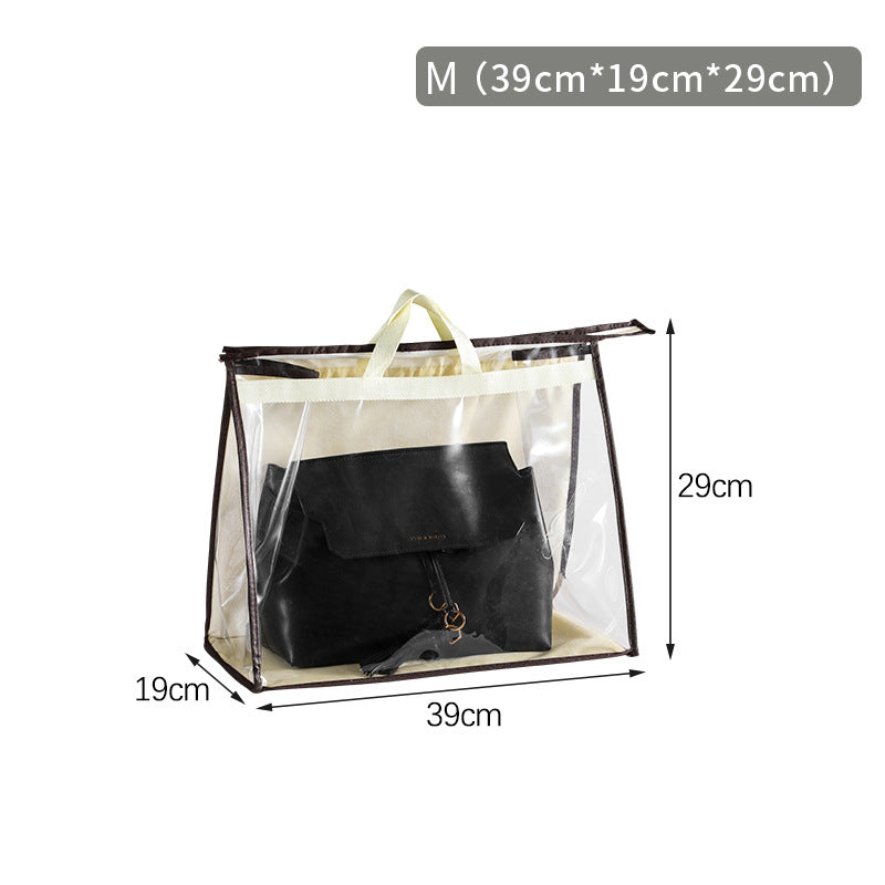 Bolsa Bolsa para el polvo Bolsa para colgar en el armario Bolsa de almacenamiento Bolsa de cuero impermeable transparente de PVC Bolsa de protección Bolsa de almacenamiento para colgar