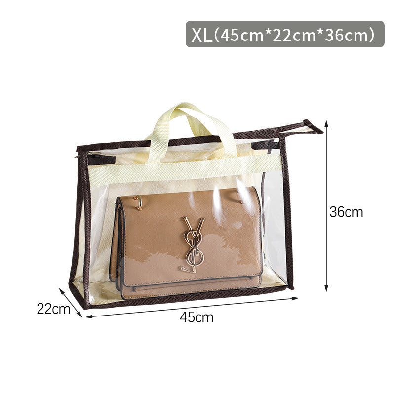 Bolsa Bolsa para el polvo Bolsa para colgar en el armario Bolsa de almacenamiento Bolsa de cuero impermeable transparente de PVC Bolsa de protección Bolsa de almacenamiento para colgar