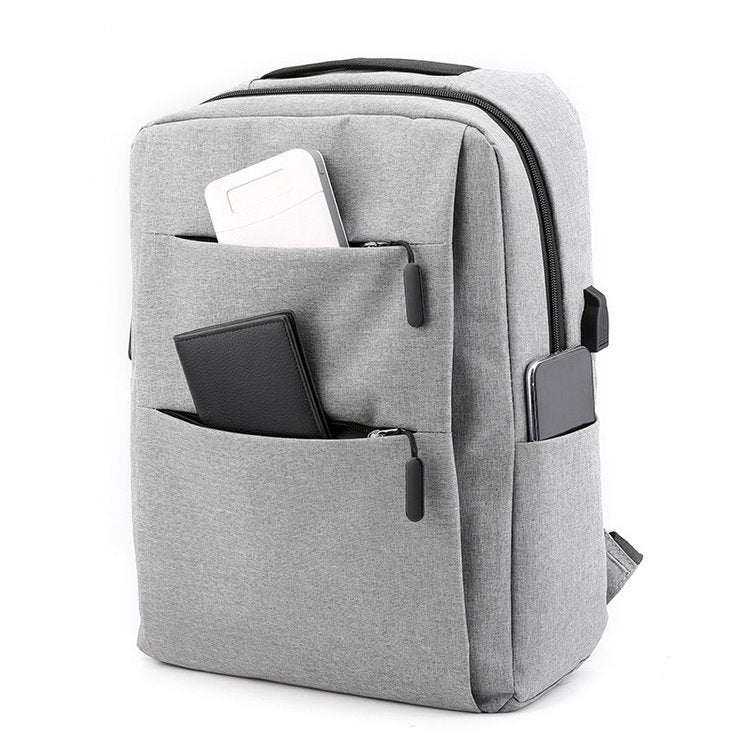 Large-Capacity Three-Piece Backpack Men's Business Casual Computer Backpack Female Students Foreign Trade New Book