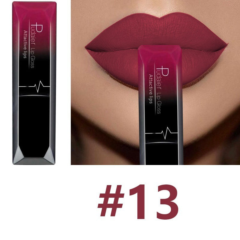 Maquillaje mate brillo labial lápiz labial