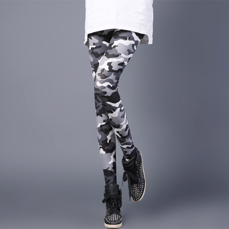 Leggings estampadas camufladas