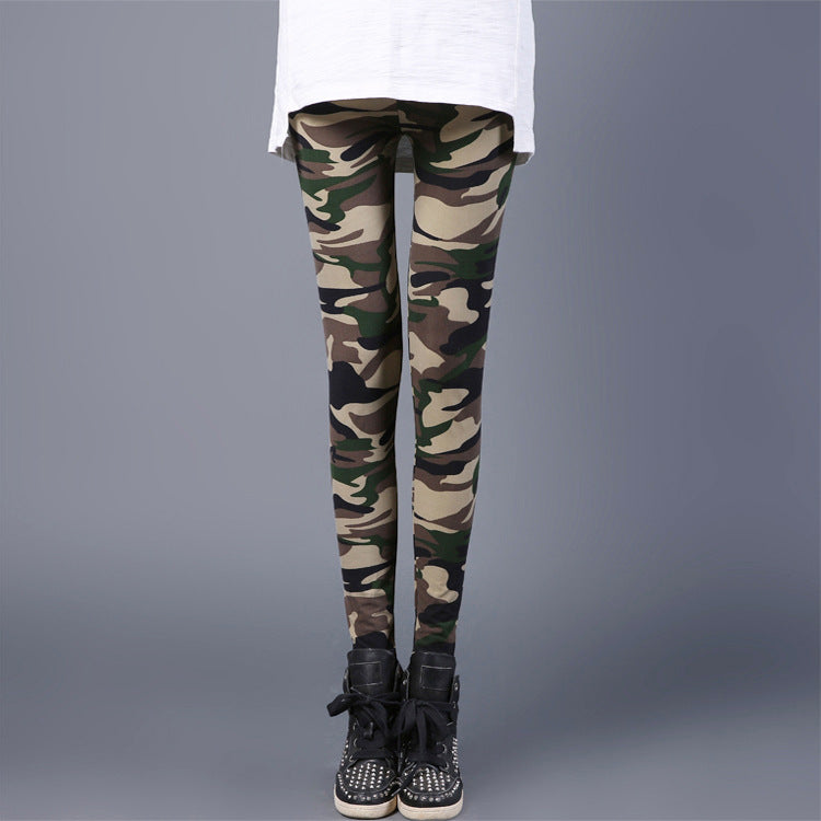 Leggings estampadas camufladas